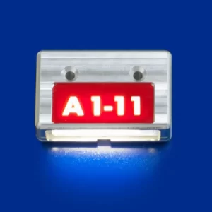Mini Seat Light With Numbers